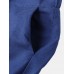 Women Solid Color Side Split Cuffs Elastic Mid Waist Long Wide Leg Pants With Pockets