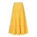 Solid Pleating Casual Skirts For Women