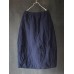 Vintage Women Pure Color Cotton Thicken Skirts