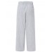 Women Stripe Drawstring Belted Side Pocket Plain Casual Pants