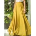 Women Solid Color Elegant Long Mesh Skirts